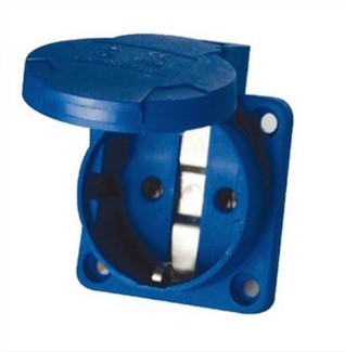 शुको प्लग के साथ 16A यूरो मल्टी इलेक्ट्रिकल स्विच सॉकेट